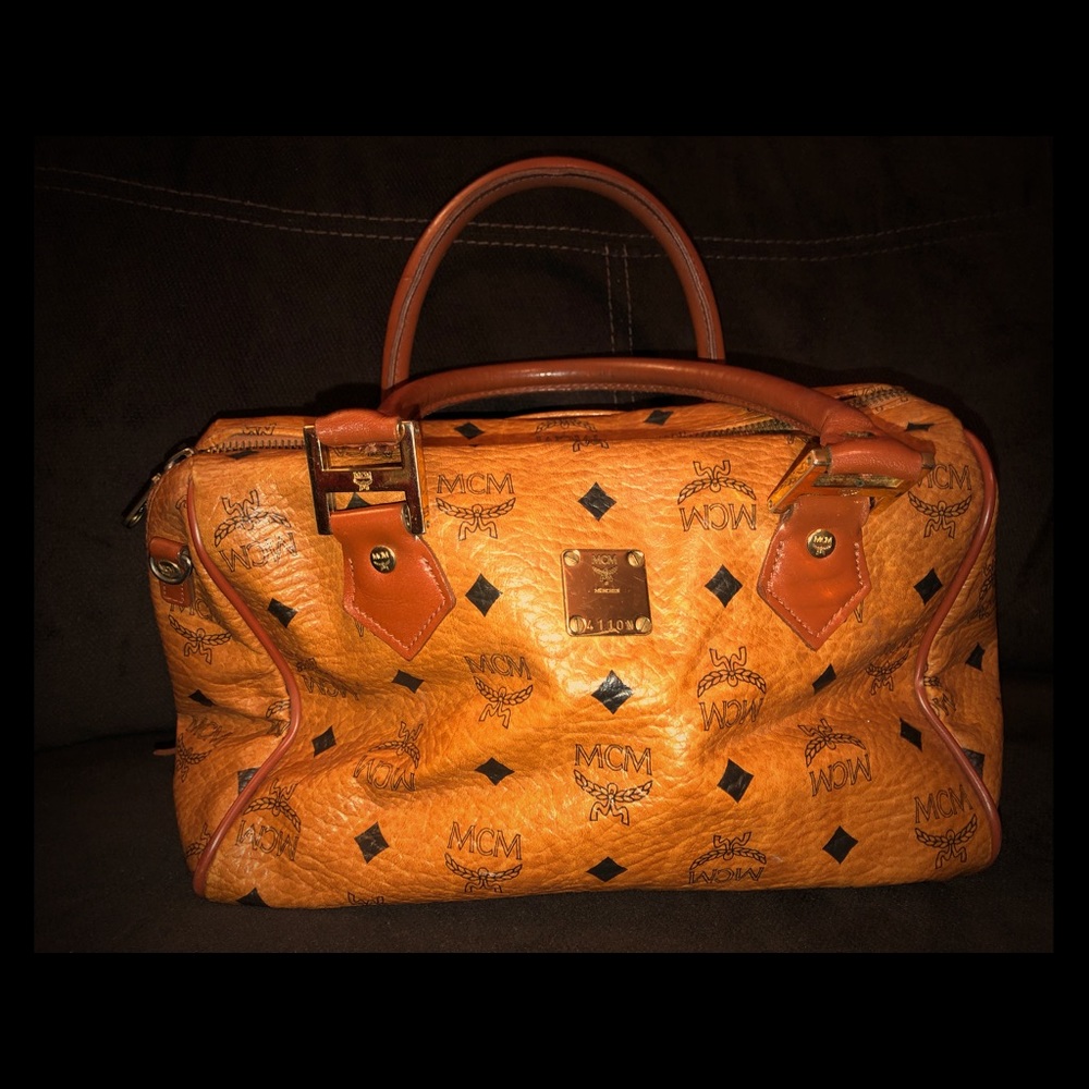 Vintage Munchen MCM Boston Bag